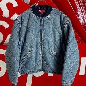 Supreme Zip-Off Sleeve Bomber Jacket L